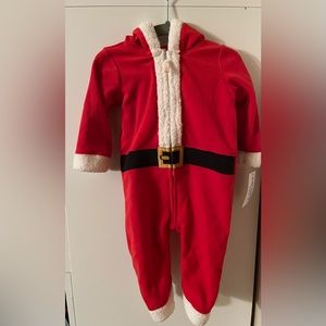Carter’s Baby Santa Fleece Hoodie Zip-up